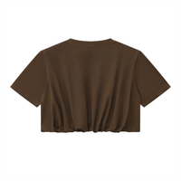 TOP TIER  Bubble Hem T-Shirt