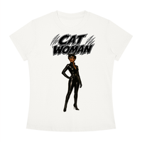 CAT WOMAN Slim Fit Crewneck T-Shirt