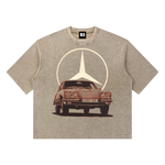 MERCEDES Waffle Boxy T-Shirt