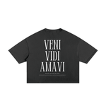 Vini Vidi Amavi Frayed Boxy Tee
