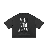 Vini Vidi Amavi Frayed Boxy Tee