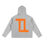 HIGH SOCIETY Oversized Fleece Hoodie