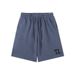 TOP TIER Vintage Wash Cotton Shorts