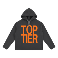 HIGH SOCIETY Oversized Fleece Hoodie