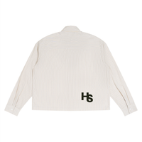 HIGH SOCIETY Boxy Striped Shirt