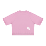 Vintage Wash Boxy Short Sleeve Sweatshirt