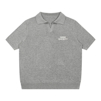 Heavyweight Oversized Polo Shirt