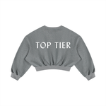 Top Tier Cropped Crewneck Sweatshirt