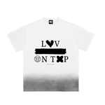"LOVE ON TOP" Sunfade Vintage Washed T-Shirt
