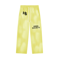 High Society Sunfade Wide Leg Fleece Sweatpants