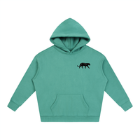 Panther Oversize Fleeced Hoodie