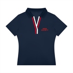 Women’s Color Block Polo Shirt
