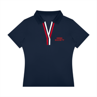 Women’s Color Block Polo Shirt