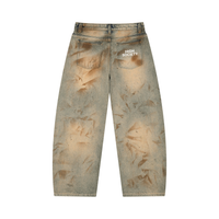 Men’s Vintage Wash Barrel Leg Jeans
