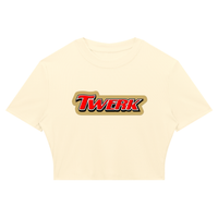 TWERK Ribbed Crop T-Shirt