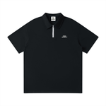 Unisex Quarter-Zip Polo Shirt