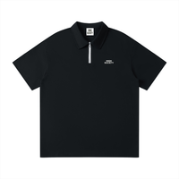 Unisex Quarter-Zip Polo Shirt