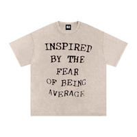 INSPIRED BY THE FEAR OF AVERAGE STONE WASH TEE