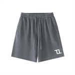 TOP TIER Vintage Wash Cotton Shorts