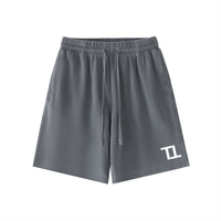 TOP TIER Vintage Wash Cotton Shorts