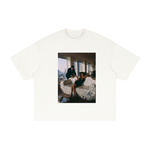 MONEY COUCH Textured Waffle Washed Boxy T-Shirt