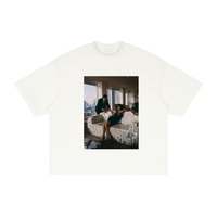 MONEY COUCH Textured Waffle Washed Boxy T-Shirt