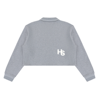 High Society Women’s Crop Collared Sweatshirt