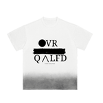 "OVER QUALIFIED" Sunfade Vintage Washed T-Shirt