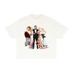 HOLLYWOOD PLAYBOY Textured Waffle Washed Boxy T-Shirt