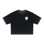 White Panther Dyed Boxy T-Shirt