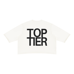CASA BLANCA Raw Hem Boxy T-Shirt