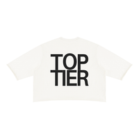 CASA BLANCA Raw Hem Boxy T-Shirt