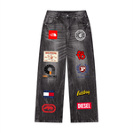 90's Brands Men’s Wide Leg Jeans