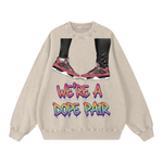 "Infrared" Oversized Sweatshirt