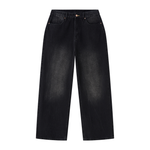 Men's Vintage Wash Wide Leg Jeans