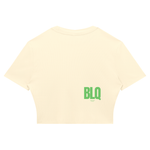 NATURALLY DOPE  Ribbed Crop T-Shirt
