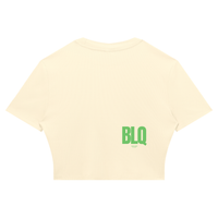 NATURALLY DOPE  Ribbed Crop T-Shirt