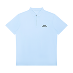 HIGH SOCIETY Men's Quarter-Zip Performance Polo Shirt