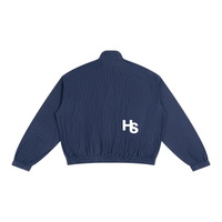 High Society Striped Full-Zip Track Jacket