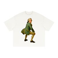 SIR TWERKINGTON Textured Waffle Washed Boxy T-Shirt