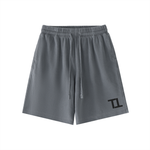 TOP TIER Vintage Wash Cotton Shorts
