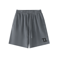 TOP TIER Vintage Wash Cotton Shorts