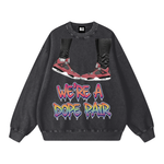 "Infrared" Oversized Sweatshirt