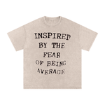 INSPIRED BY THE FEAR OF AVERAGE STONE WASH TEE
