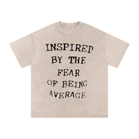 INSPIRED BY THE FEAR OF AVERAGE STONE WASH TEE