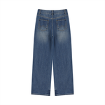 Women’s Vintage Wash Wide Leg Jeans