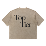 MERCEDES Waffle Boxy T-Shirt