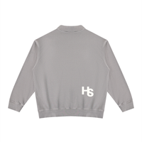 Vintage Wash Collared Sweatshirt
