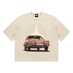 MERCEDES Waffle Boxy T-Shirt