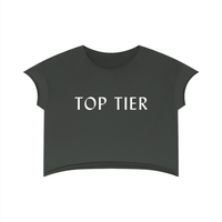 Top Tier Boxy Raw Edge T-Shirt